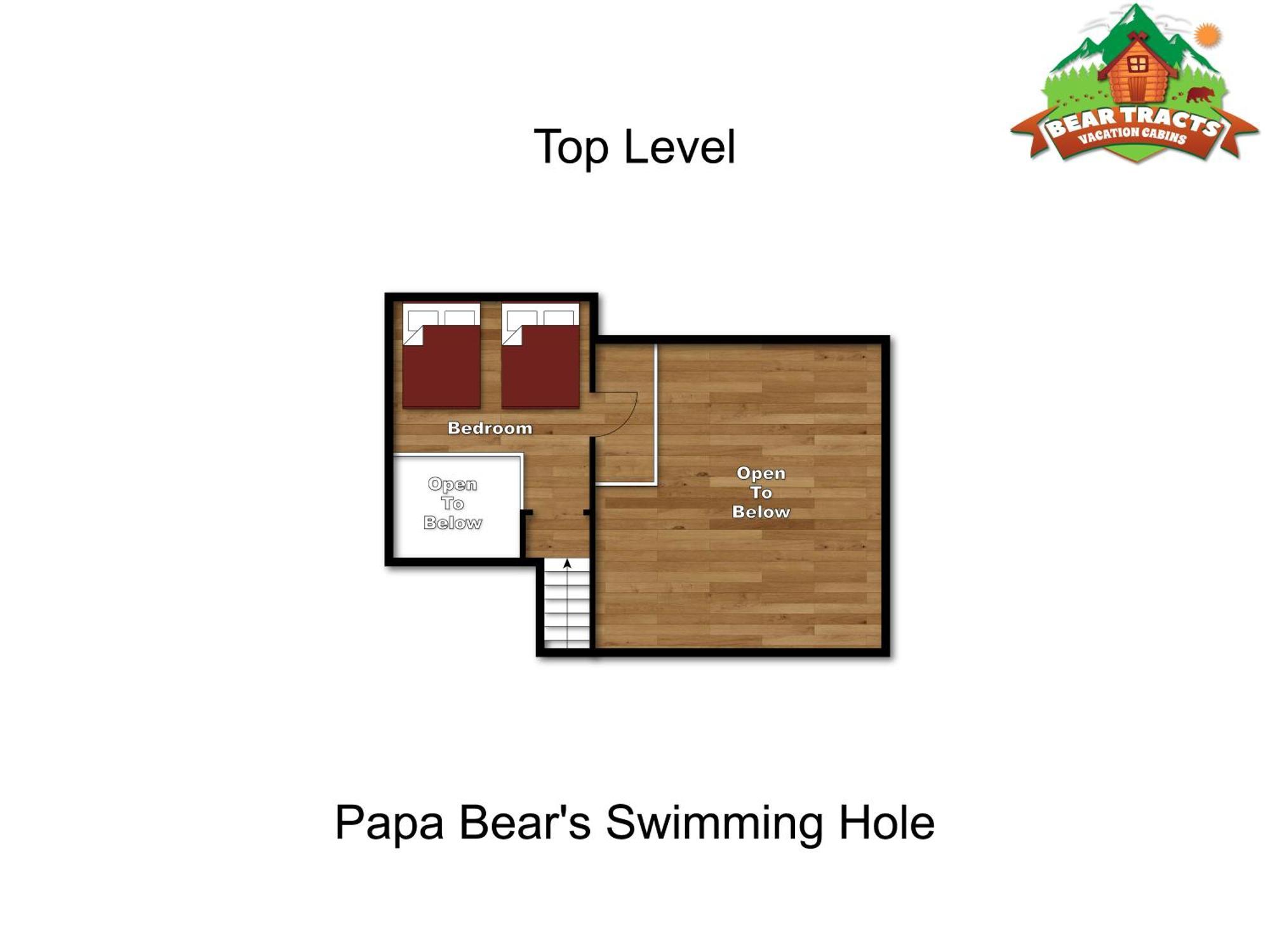 セバービル Papa Bear'S Swimming Holeヴィラ エクステリア 写真